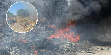 Incendio En Lote Baldío - Vecinos Unidos