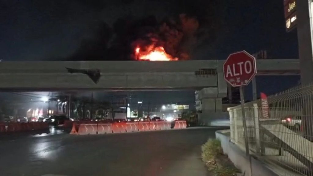 Línea 6 Se Incendia